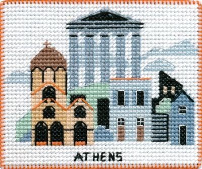 Набор для вышивания Овен 1055 Столицы мира. Афины