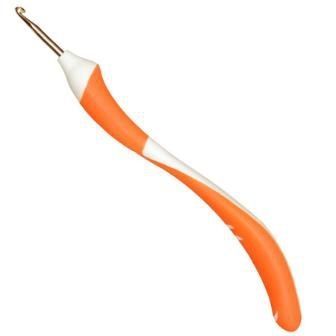 Инструмент для вязания ADDI 140-7/3-16 Крючок, вязальный с пластиковой ручкой, №3, 16 см
