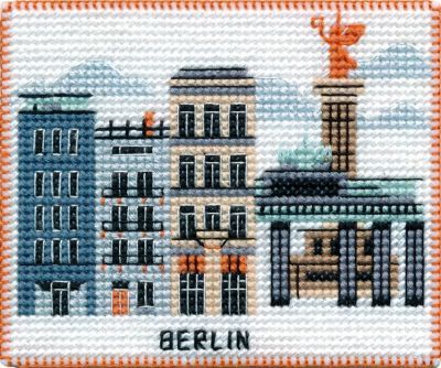 Набор для вышивания Овен 1057 Столицы мира. Берлин