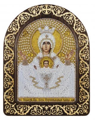 Набор для вышивания иконы Nova Sloboda СН 5010 Образ Прсв. Богородицы "Неупиваемая чаша"
