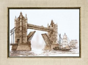 Набор для вышивания Чарiвна Мить ВТ-087 "Лондон. Тауэрский мост"
