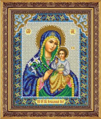 Набор для вышивания иконы Паутинка Б1044 Пр.Богородица Неувядаемый цвет (Паутинка)