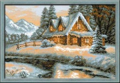 Набор для вышивания Риолис (Сотвори Сама) 1080 «Зимний пейзаж»