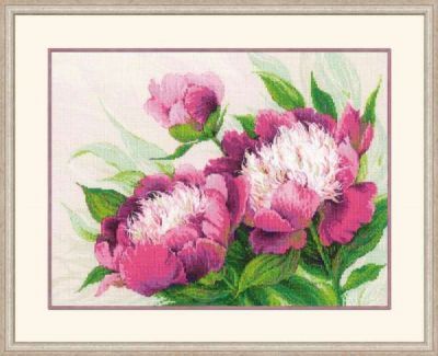 Набор для вышивания Риолис (Сотвори Сама) 100/039 "Розовые пионы"