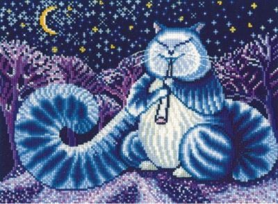 Набор для вышивания Сделай своими руками Л-07 Лунный кот