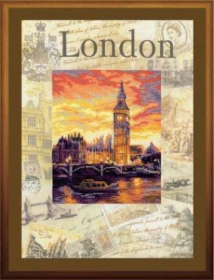 Набор для вышивания Риолис (Сотвори Сама) РТ0019 "Города мира. Лондон"