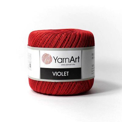 Пряжа YarnArt Пряжа YarnArt Violet Цвет.5020 Темно красный