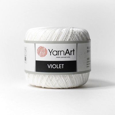 Пряжа YarnArt Пряжа YarnArt Violet Цвет.1000 Отбелка