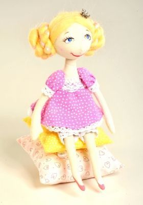 Набор для изготовления игрушки Перловка ПСН 903 Принцесса на горошине - игрушка (Перловка)