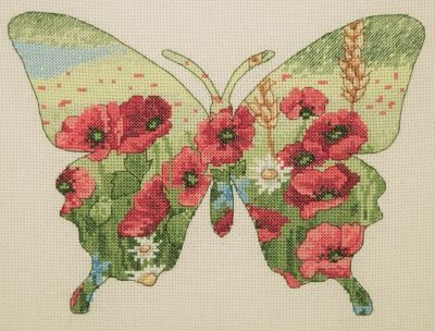 Набор для вышивания MAIA 5678-5044 Силуэт бабочки