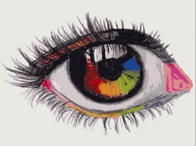 Набор для рисования по номерам Цветной Me1095 "Мир своими глазами"