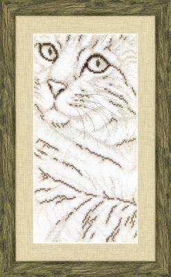 Набор для вышивания Чарiвна Мить М-246 "Портрет кота"