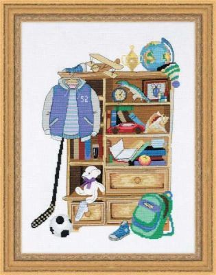 Набор для вышивания Риолис (Сотвори Сама) 1372 "Шкафчик для мальчика"