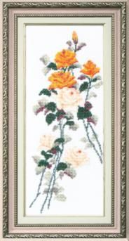 Набор для вышивания Чарiвна Мить ВТ-052 "Этюд с желтыми розами"