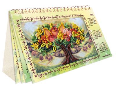 Набор для вышивания Абрис Арт АКМ-003 "Календарь. Дивный сад" - набор