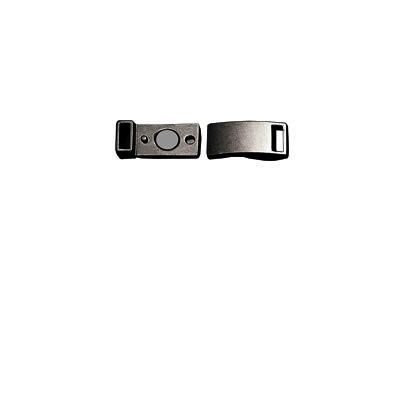 Швейная фурнитура Micron GB 1115 Пряжка Магнитный замок "Micron" №07 матовый черный никель