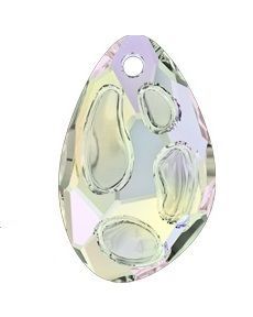 Кулон Swarovski 6730 Подвеска Crystal "Сваровски" 18х11,5 мм, перламутр (Crystal AB)