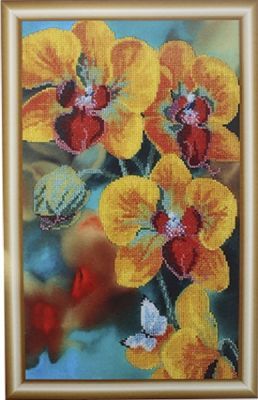 Набор для вышивания Hobby&Pro БН-3119 "Желтая орхидея"