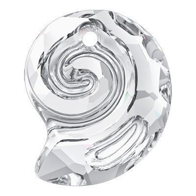 Кулон Swarovski 6731 Подвеска Crystal "Сваровски" 14х11,5 мм, белый (Crystal)