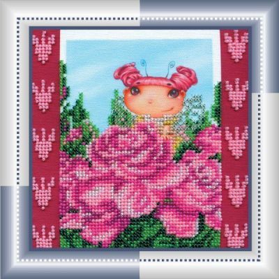 Набор для вышивания Абрис Арт АМ-018 "Розовая фея"