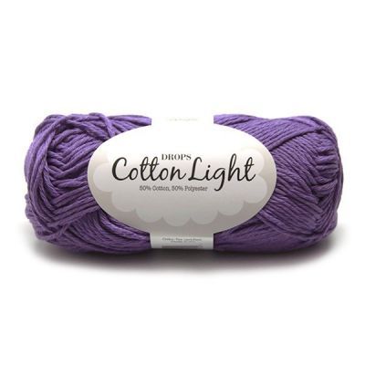 Пряжа DROPS Пряжа DROPS Cotton Light Цвет.13 Фиолетовый