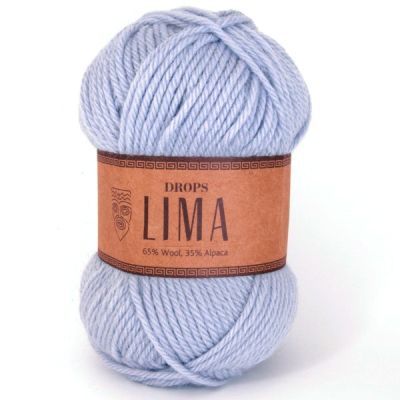 Пряжа DROPS Пряжа DROPS Lima Цвет.8112 Голубая норка