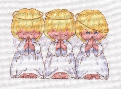 Набор для вышивания Classic Design 4423 Маленькие ангелы