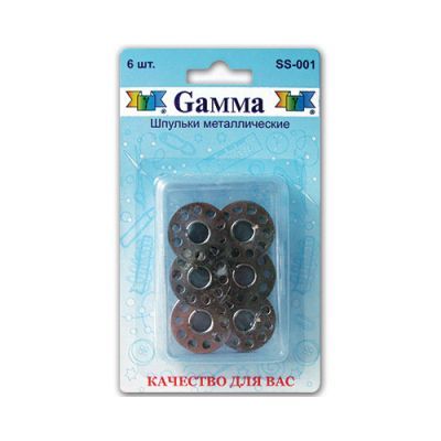 Аксессуар для шитья Gamma SS-001 Шпульки для шв.маш.металл
