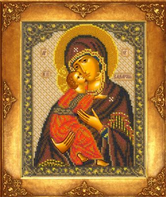 Набор для вышивания иконы Русская искусница 330 Богородица Владимирская (РИ)