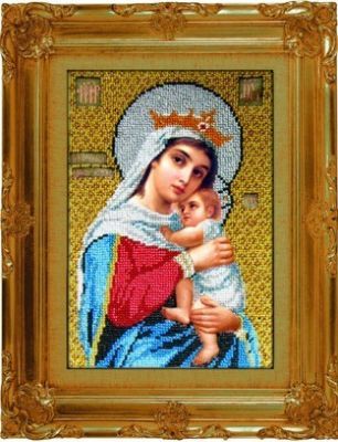 Набор для вышивания иконы Вышиваем бисером L-14 Икона Божией Матери Отчаянных единая надежда