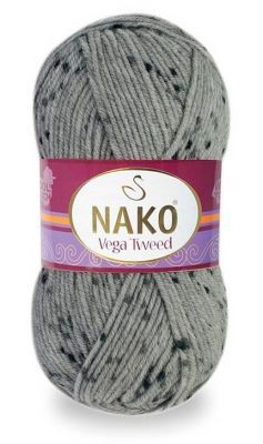 Пряжа Nako Пряжа Nako Vega Tweed Цвет.35047