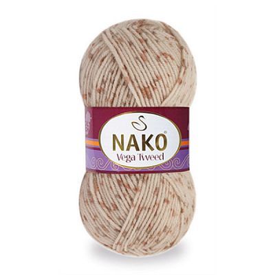 Пряжа Nako Пряжа Nako Vega Tweed Цвет.35032