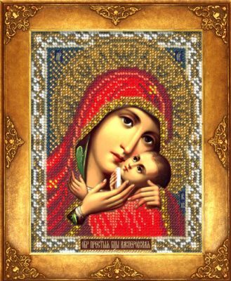 Набор для вышивания иконы Русская искусница 213 Богородица Касперовская (РИ)