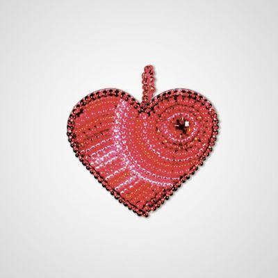 Набор для вышивания Nova Sloboda РВ2005 Сердце "Любовь"