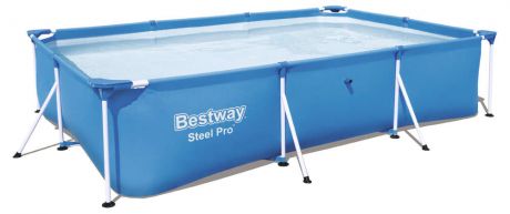 Каркасный бассейн Bestway Steel Pro 56404, 300х201х66 см, 3300 л