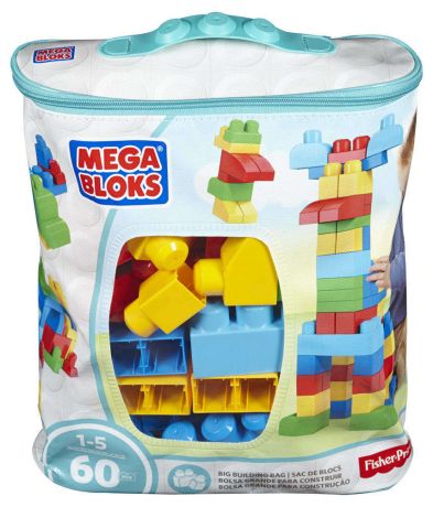 Конструктор для малышей Mega Bloks DCH55 60 деталей