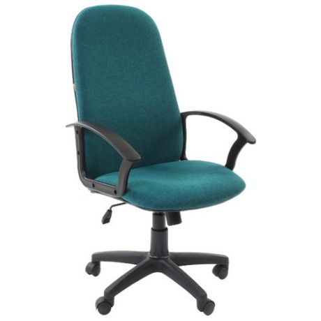 Компьютерное кресло Chairman 289 NEW для руководителя, обивка: текстиль, цвет: 10-120 зеленый