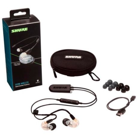 Беспроводные наушники Shure SE215 Wireless (BT2) clear