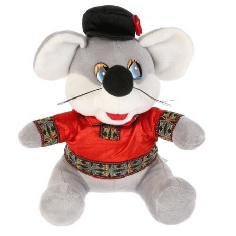 Мягкая игрушка Мульти-Пульти Мышка в русском костюме 15 см, без чипа