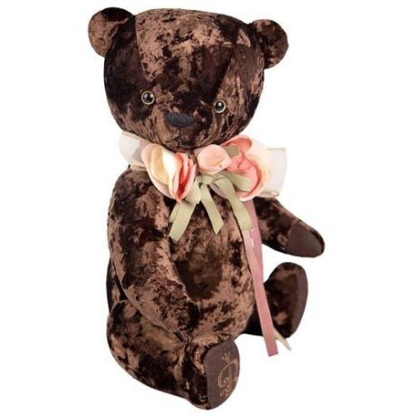 Мягкая игрушка BernART Медведь коричневый 30 см