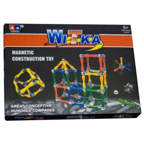 Магнитный конструктор Witka Magnetic 00933