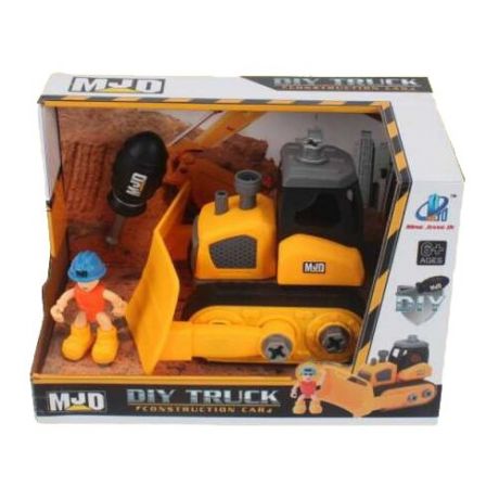 Винтовой конструктор MJD DIY Truck 122-2A Спецтехника Трактор