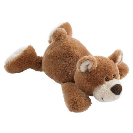 Мягкая игрушка Nici Медведь лежачий коричневый 20 см