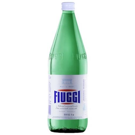 Вода минеральная Fiuggi негазированная, стекло, 1 л