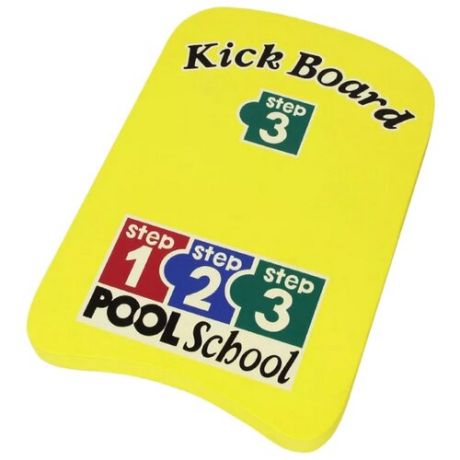 Доска для плавания Intex Kick Board Step 3 59168 желтый