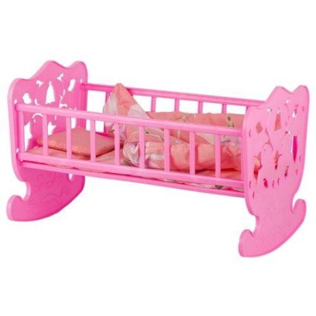 Совтехстром Кровать с комплектом постельного белья (У889) розовый
