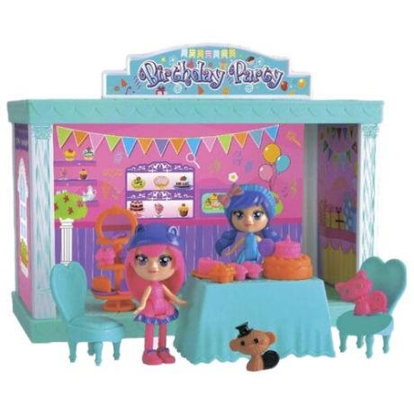 Barmila кукольный домик Birthday Party 60215, голубой