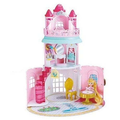 Junfa toys Замок с сумочке QL050-2, розовый/белый