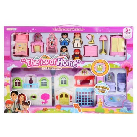 Heng Bei Er кукольный домик "The joy of home" S454-H35292, разноцветный