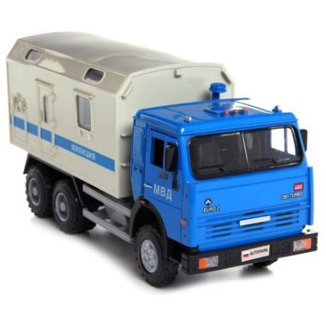 Грузовик Joy Toy Автопарк 6520 Милиция (A532-H36015) 1:43 20 см синий/серый